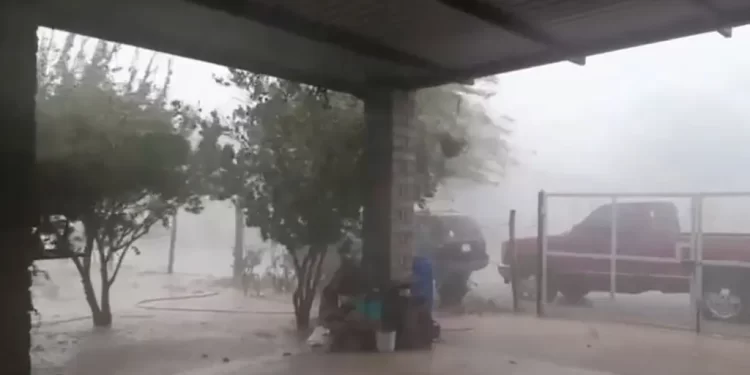 Llegan las Primeras Lluvias de la Temporada a Sonora