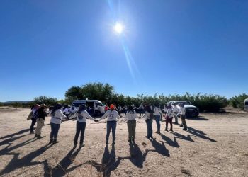 Realizan 10 colectivos jornada de búsqueda