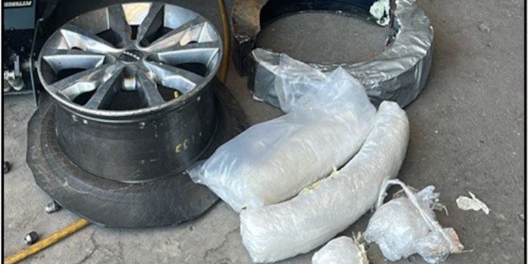 Aseguran cocaína y metanfetamina con valor de casi 48 mdp en frontera de Sonora