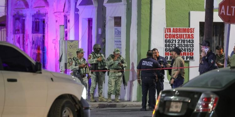 Agresión armada deja dos personas sin vida en Hermosillo