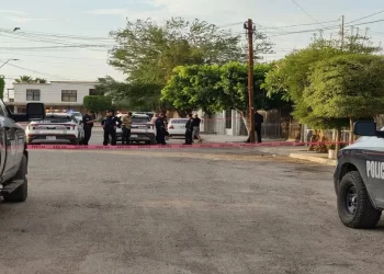 Balean a Hombre en Colonia Pimentel al Norte de Hermosillo; Fue Trasladado al Hospital Herido
