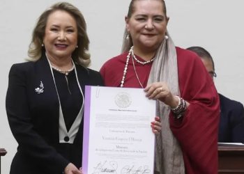 Yasmín Esquivel destaca democracia en elección judicial