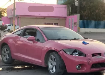 Triple Choque Deja a Motociclista Lesionado en Colonia Benito Juárez en Hermosillo