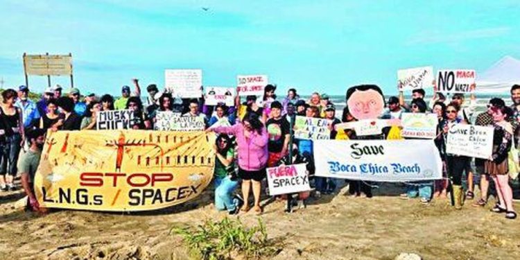 Ecologistas de Texas denuncian a SpaceX