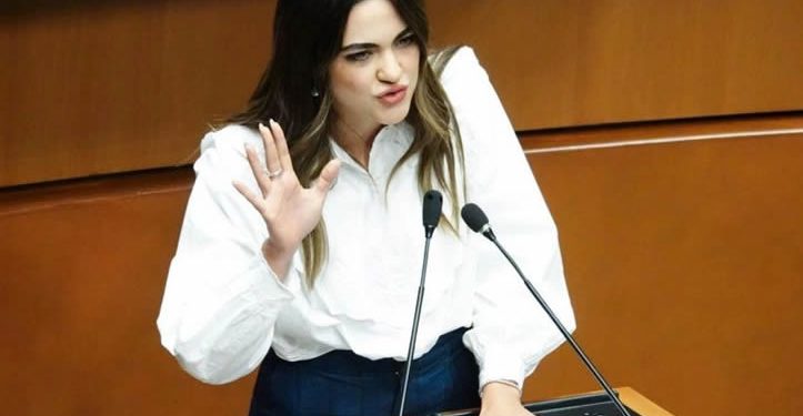 Declina Andrea Chávez contender por presidencia del Senado