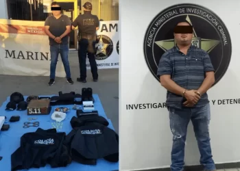 Arrestan a dos expolicías de Sonora por presunta posesión y venta de droga