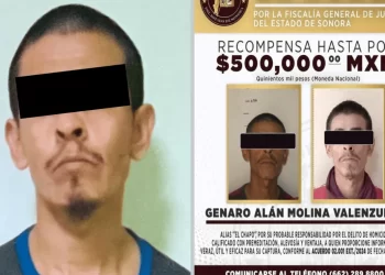 Atrapan a El Boys en Sonora; FGJES ofrecía medio millón de pesos por su paradero