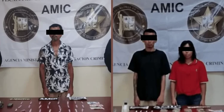 Detienen a tres sospechosos y aseguran narcóticos durante cateos en SLRC