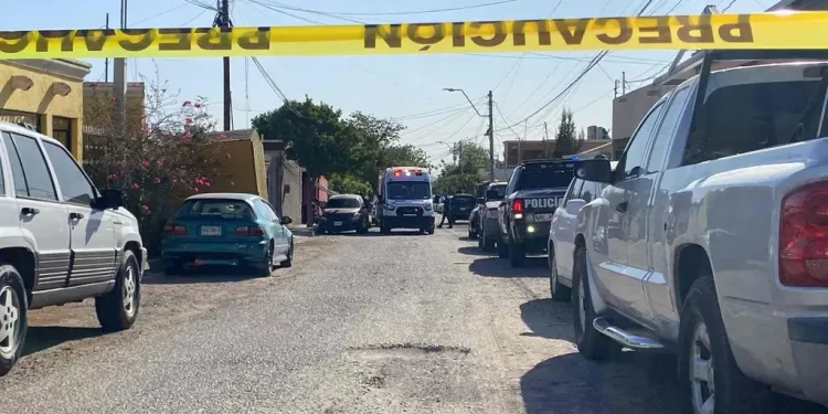 Matan a Balazos a Pareja en Hermosillo en la Colonia Jacinto López; Un Joven Resultó Herido