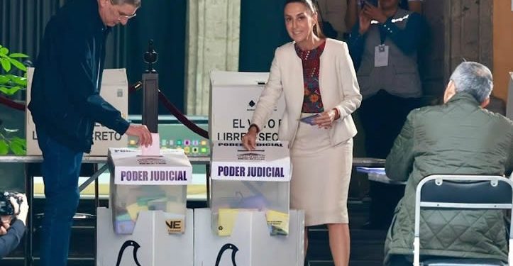 Con estos comicios se hará realidad el verdadero Estado de Derecho: Sheinbaum