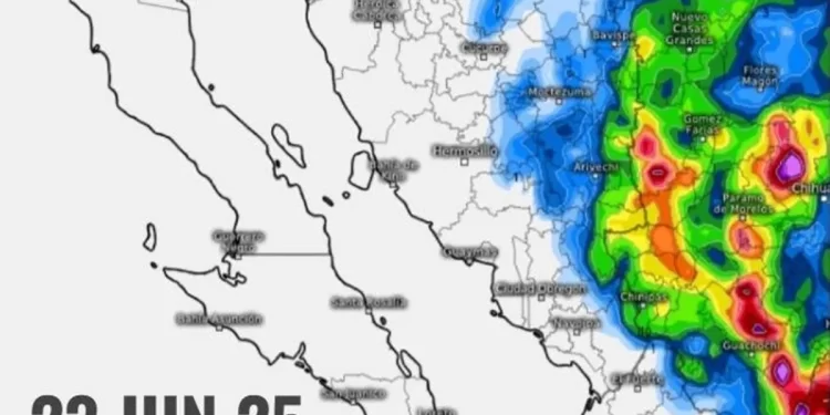 Calor extremo y riesgo de lluvias: así estará el clima en Sonora este lunes 23 de junio