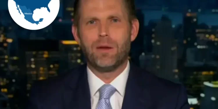 Hijo de Trump advierte: “Si México atacara, sería devastado en 4 segundos”