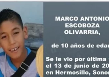 Activan Alerta Amber por Marco Antonio de 10 Años Desaparecido en Hermosillo