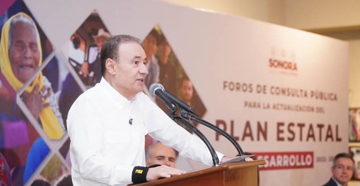 Reconocen a Durazo por iniciar consulta pública para actualizar Plan Estatal de Desarrollo