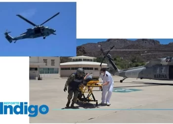Marina realiza evacuación Medica a 45 millas náuticas de Guaymas