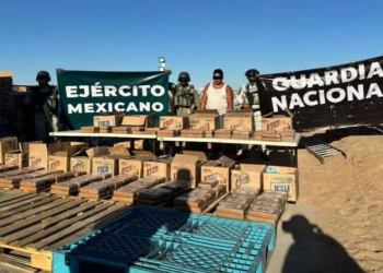 Detienen en Sonora a una persona con cocaína oculta entre detergente y con valor millonario