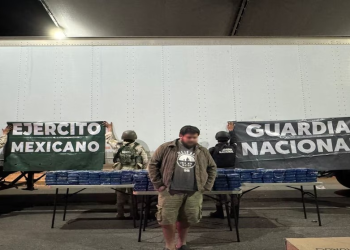 Condenan a sujeto que llevaba más de 300 kilos de cocaína entre cajas de abarrotes en un camión en Sonora