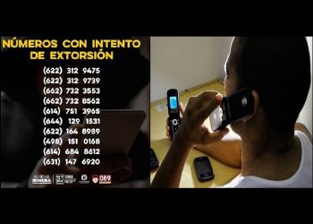 Estos son los diez números telefónicos más usados durante el mes de junio para extorsionar a ciudadanos