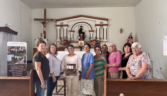 SE REALIZA EL CURSO-TALLER “CONOCER PARA PROTEGER EL PATRIMONIO RELIGIOSO DE SONORA”
