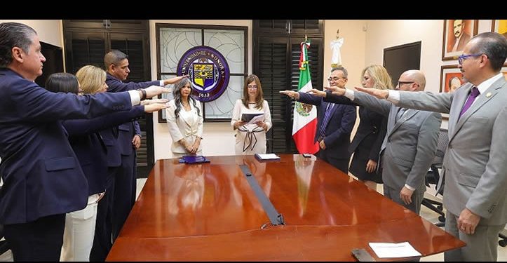 Nombra rectora Dena María Camarena a nuevos funcionarios en la UNISON