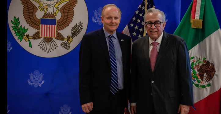 Rocha Moya, invitado especial del consulado de EU en Hermosillo