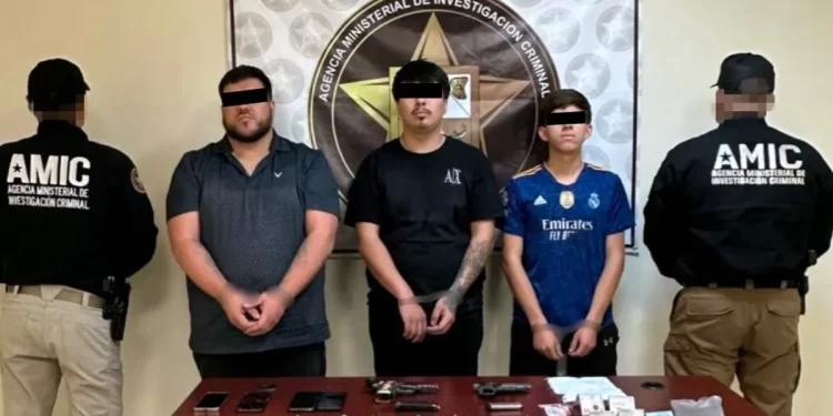 Detienen a tres hombres armados en operación táctica en SLRC