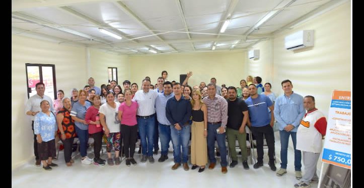 Cumple Toño a familias del Sahuaro con entrega de salón multifuncional en beneficio de la comunidad