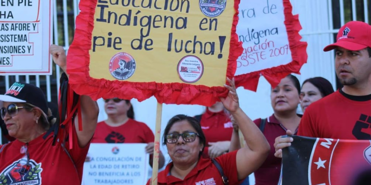Protestas de maestros colapsan calles este 30 de mayo; derogación de Ley del ISSSTE, su principal demanda