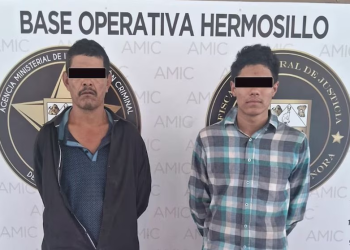 Fiscalía de Sonora imputa a dos hombres por homicidio calificado y posesión de vehículo robado