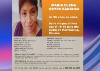 Buscan a Mujer Desaparecida en Hermosillo; Cuenta con 8 Meses de Embarazo