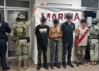 Detienen a 4 integrantes de una célula criminal en Cajeme, un policía resulta herido