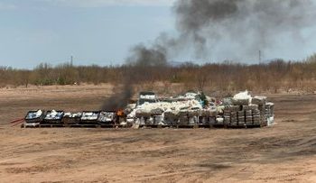 Queman Más de 2 Toneladas de Nárcoticos Incautados al Crimer Organizado en Sonora