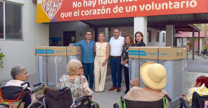 Con aportación de Carín León a través de Misión Solar se apoya a asociaciones como el asilo de ancianos: Toño Astiazarán