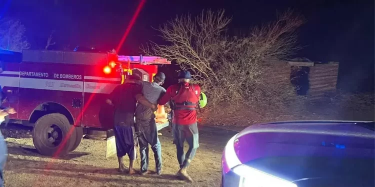 Rescatan a Adulto Mayor Atrapado por Crecida de Un Arroyo en la Costa de Hermosillo