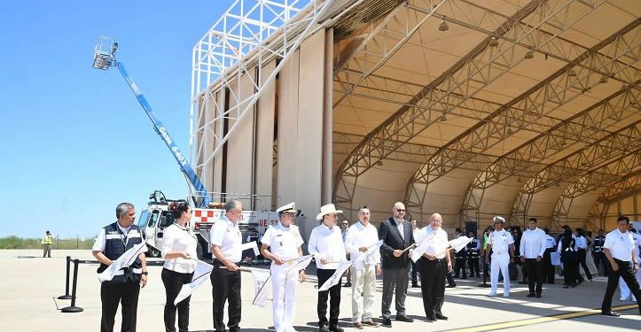 Inician trabajos de rehabilitación del aeropuerto de Cajeme; la SEMAR está encargada de las obras