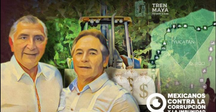 ‘La Barredora’ hizo negocios con el Tren Maya: MCCI