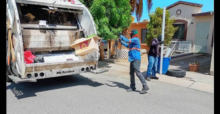 Otorgará Ayuntamiento de Hermosillo servicio habitual de recolección de basura en periodo vacacional