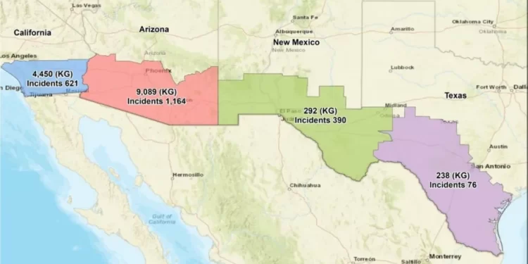 Tramo Sonora – Arizona: el corredor de tráfico de drogas y migrantes codiciado por cárteles mexicanos