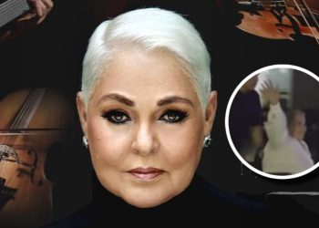 Lupita D’Alessio se va en silla de ruedas tras cancelar un concierto en Sonora