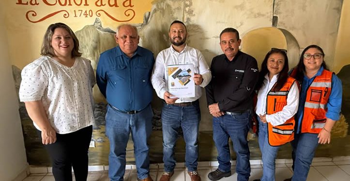 Minera Heliostar entrega Atlas de Riesgo al Ayuntamiento de La Colorada