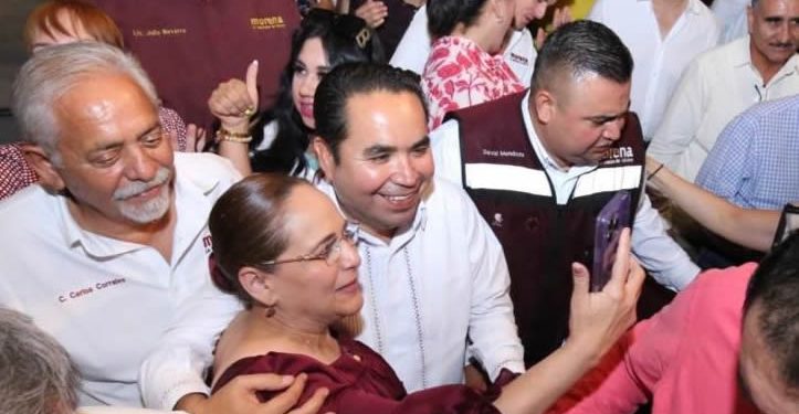 Heriberto Aguilar llama a no perder la mística de Morena: trabajo en territorio y lealtad a la causa