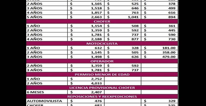 Hacienda Estatal hace exhorto a automovilistas a renovar licencia de conducir, presencial o en línea