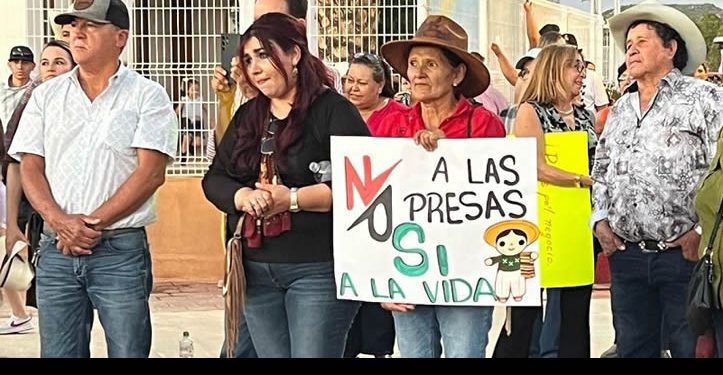 Habitantes del Río Sonora se declaran en resistencia permanente contra la construcción de presas