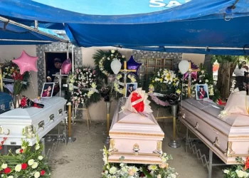 Pena máxima al feminicida de las tres niñas y su madre, exige sociedad de Sonora