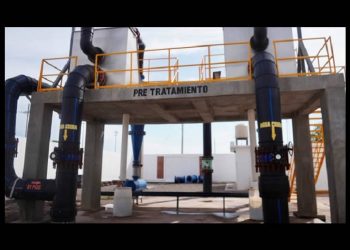Supervisa Durazo Planta Potabilizadora del Acueducto Yaqui