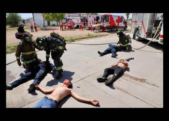 Realiza Gobierno de Sonora Simulacro Binacional 2025 Dinapreq en Agua Prieta