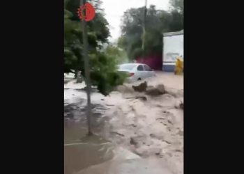 Se registran inundaciones tras lluvias en Torreón