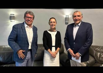 Sheinbaum confirma a Adán Augusto López como coordinador en el Senado, revela Monreal