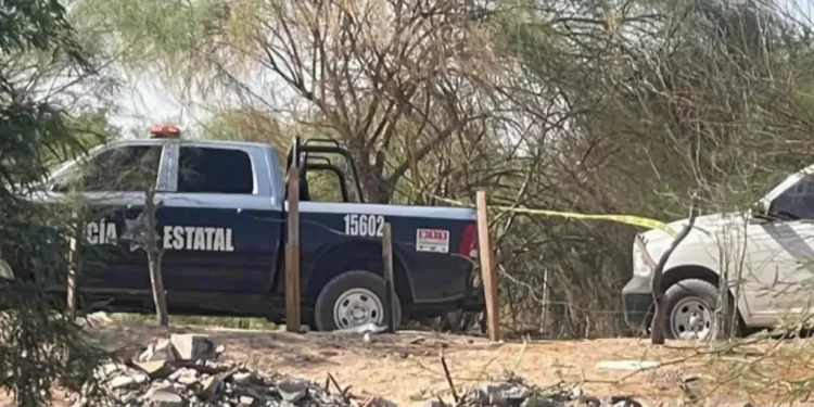Dejan Cuerpo de Hombre Dentro de Bolsas Negras al Interior de un Canal de San Luis Río Colorado