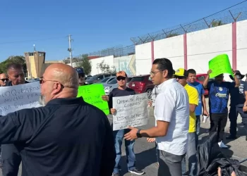 Guardias de ITAMA se Manifestaron por Amenazas de Motín por Parte de Jóvenes en Hermosillo